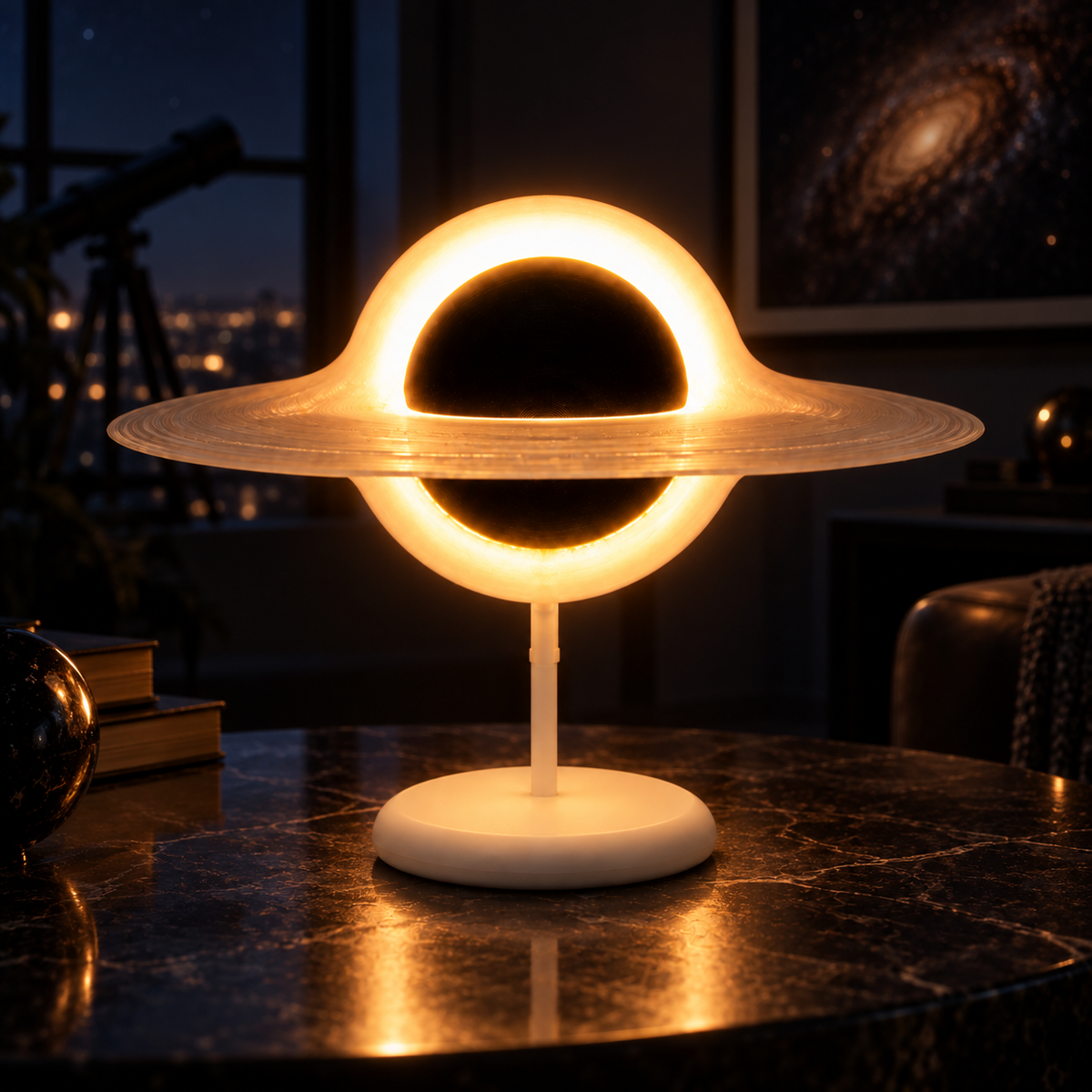 Gargantua Black Hole Lamp